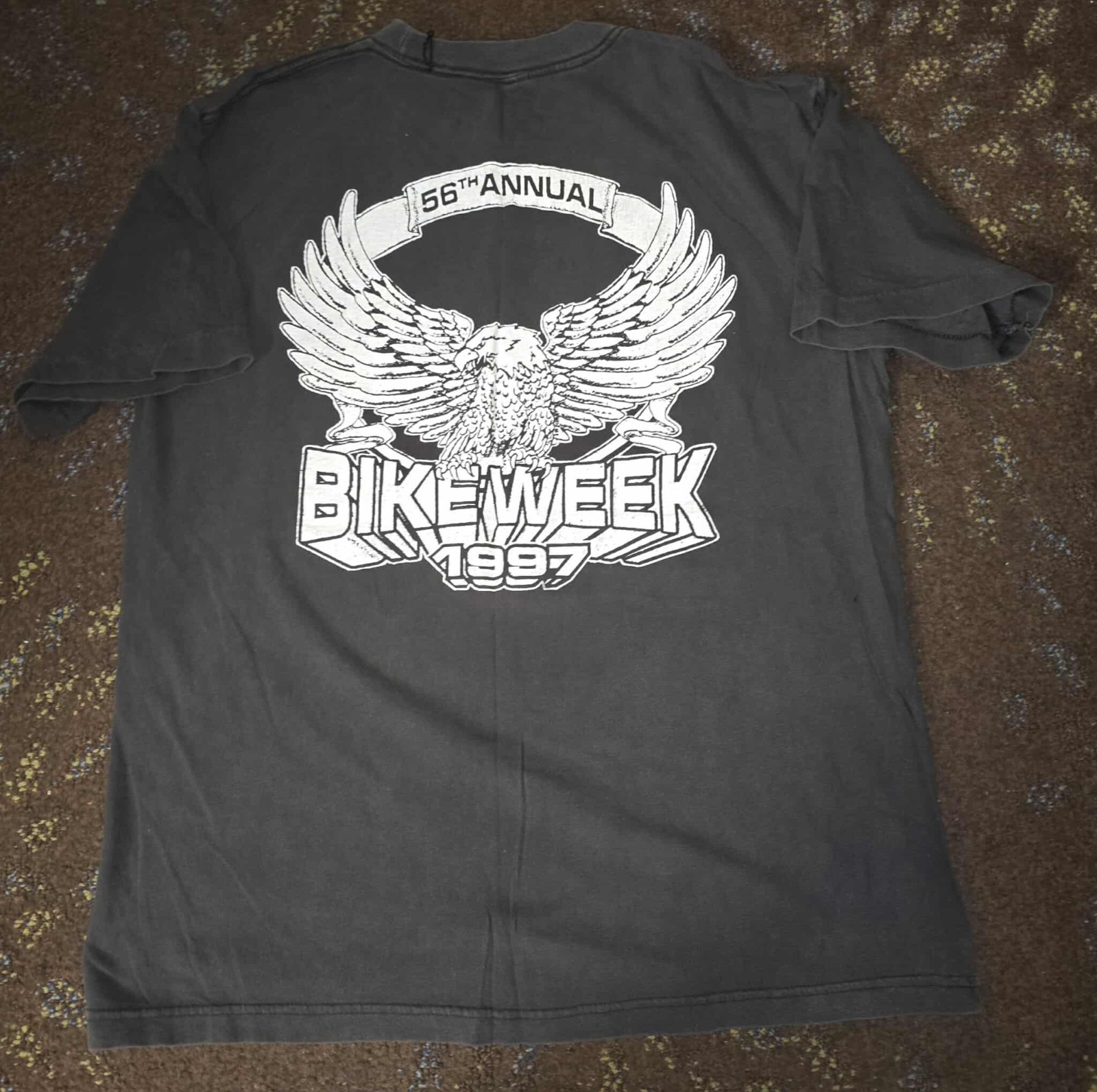 Vtg 1997 Daytona Beach Florida Bike Week Shirt Ryder Sports Single Stitched gallery