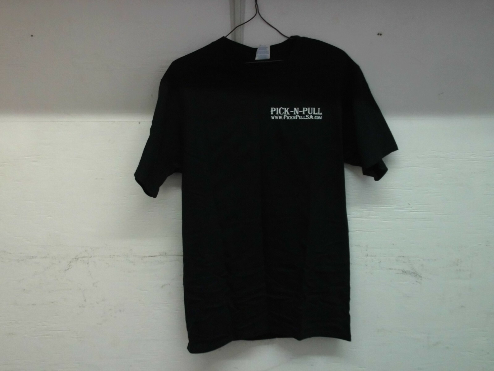 PICK-N-PULL Not A Need But A Necessity Skull And Cross Bones T-Shirt gallery