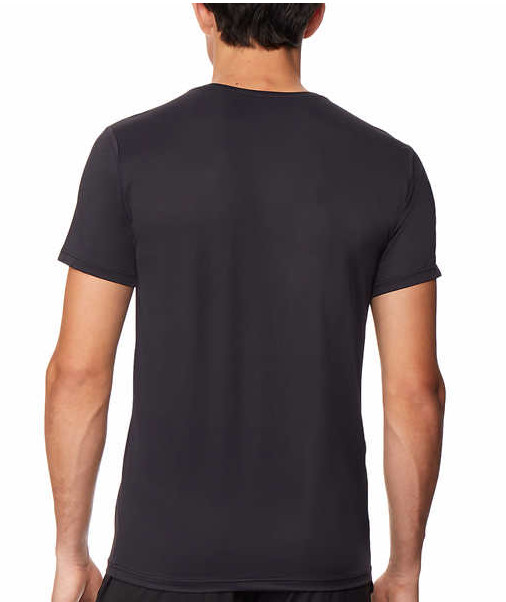 NWOT 2 Pack 32 Degrees Cool Short Sleeve Crew Neck Breathable TShirt Black Med. gallery
