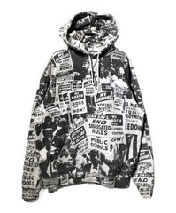 KITH All-over print pullover hoodie black 21-070-060-0005-1-0