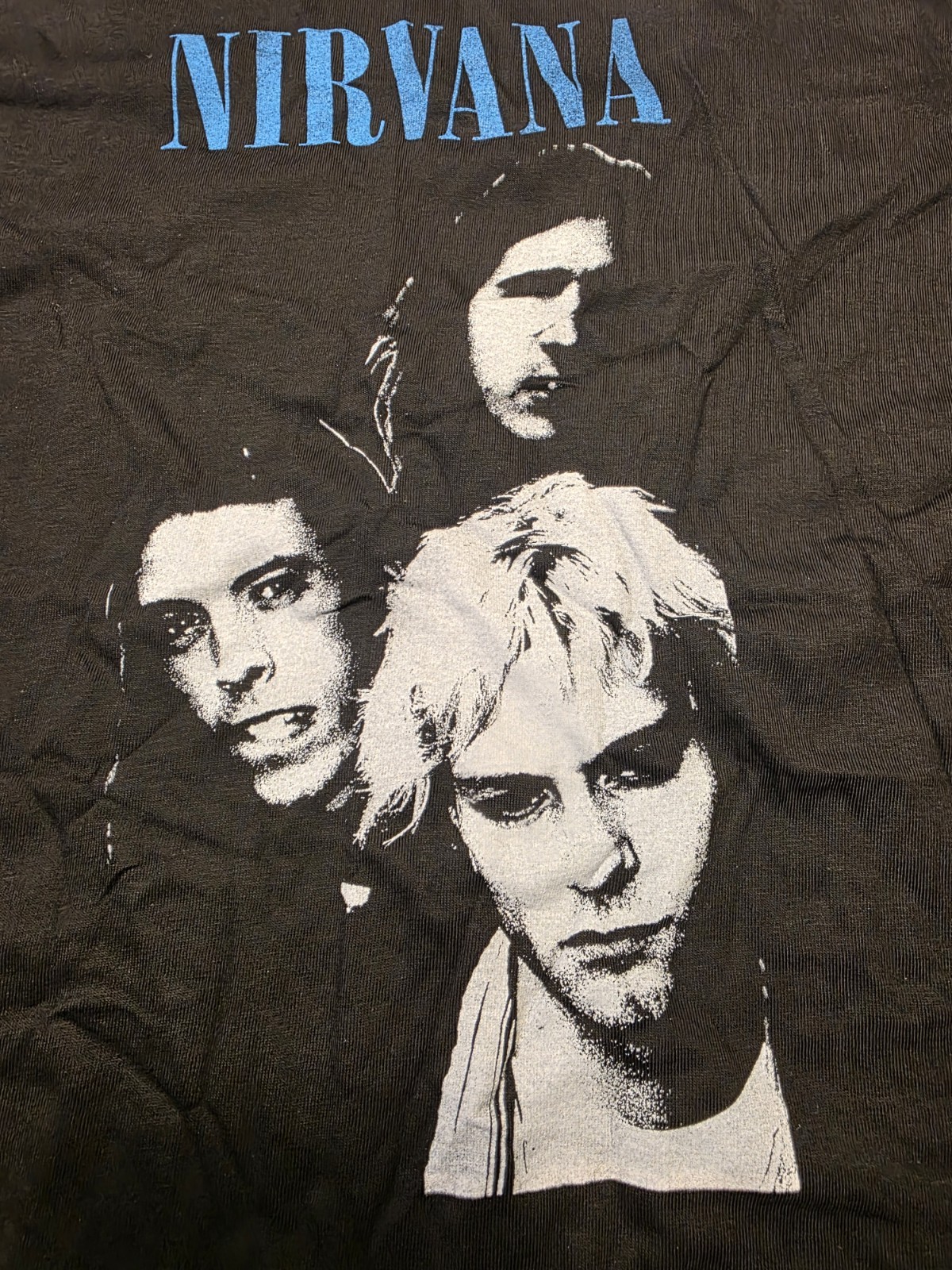 GRAIL Nirvana Band Pic Tee Hanes Size XL 1994 DEAD STOCK W/ Tags Never Worn RARE gallery