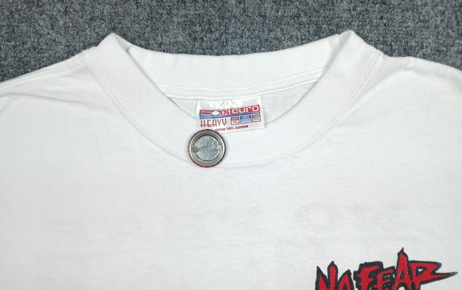 Vintage No Fear Gear Go F Yourself Pick A Vowel Mens T Shirt Size XL 90s Grunge gallery