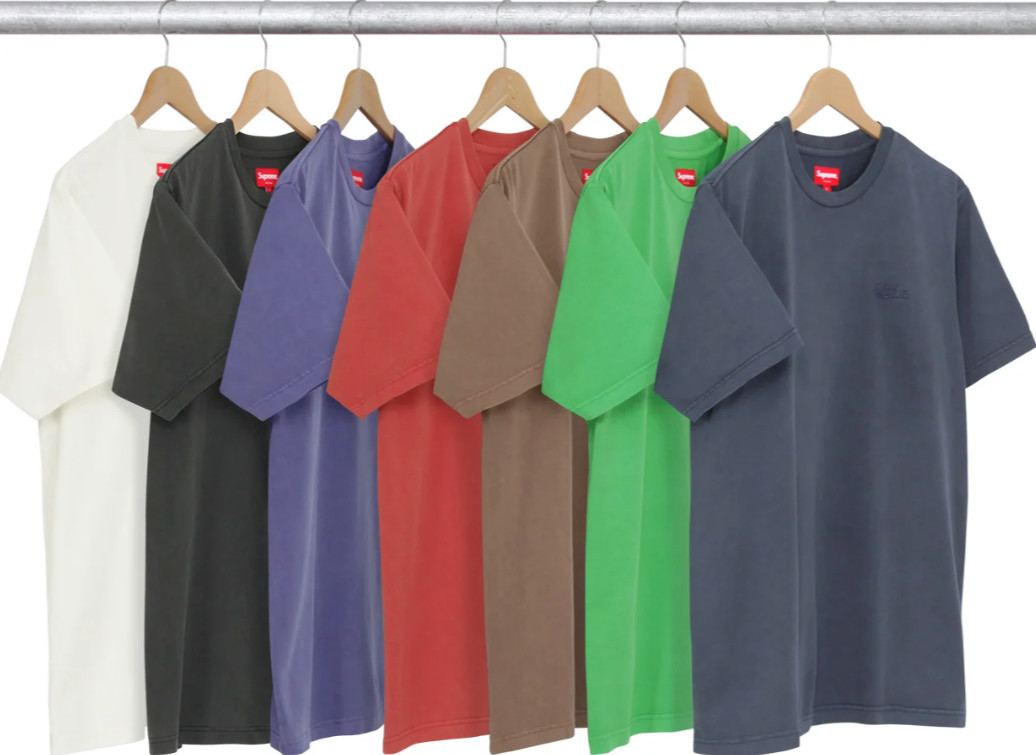 Supreme Overdyed Tee Brick Red SS16 Men's Size Medium Rare T-Shirt 2016 gallery