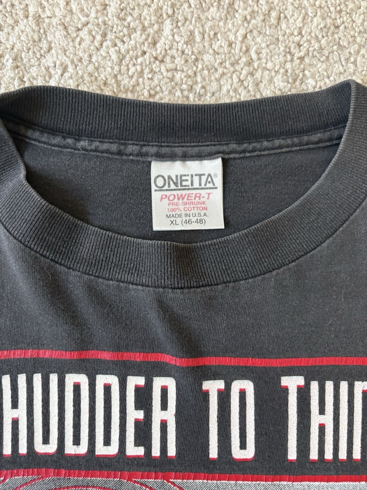 RARE Shudder to Think Pony Express Record Long Sleeve With Back Design Size XL gallery