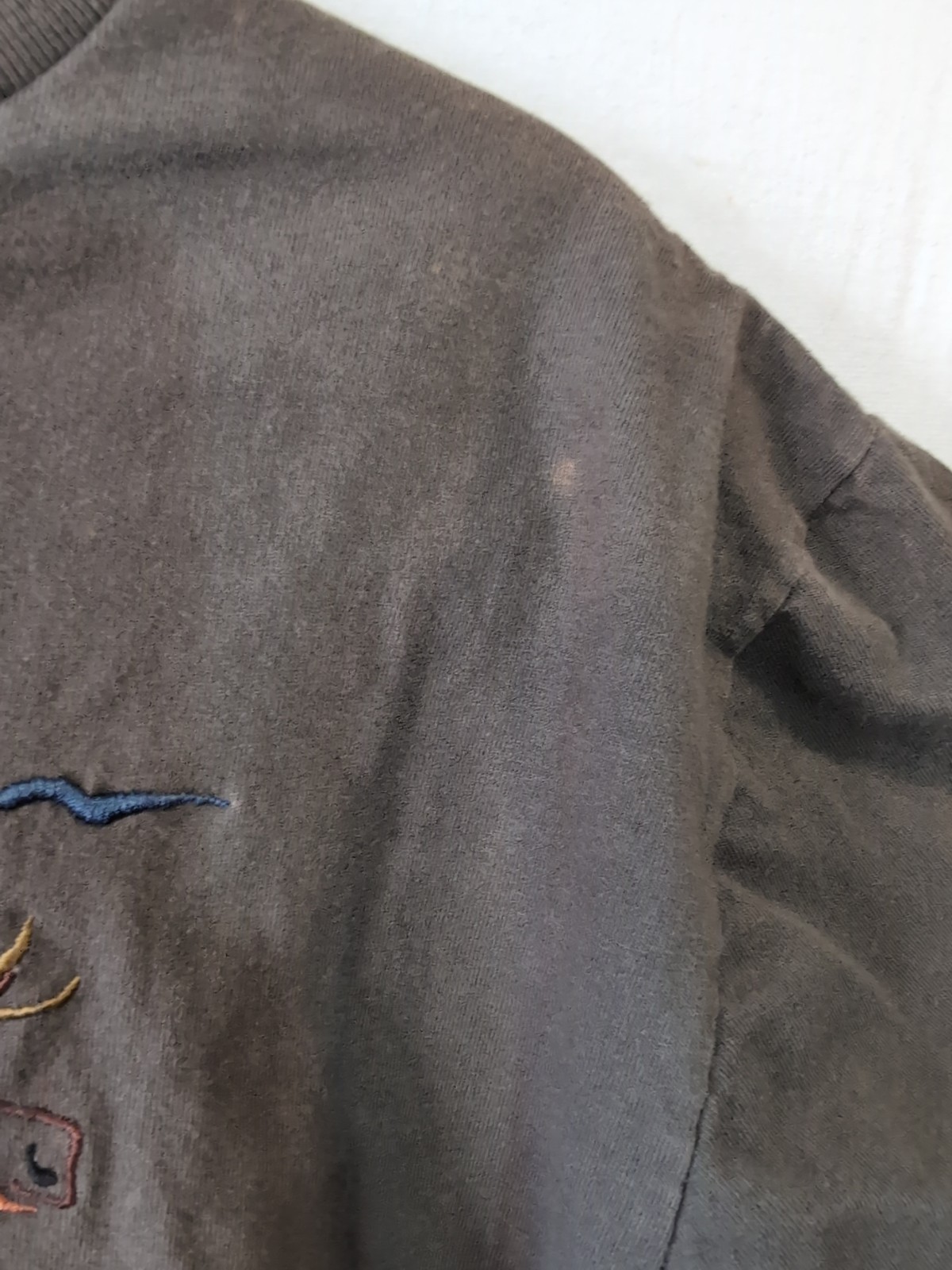 *Distressed* Quality Goods Canada S Embroidered Moose Them Tshirt Green gallery
