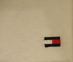 3 TOMMY HILFIGER COTTON BLACK WHITE RED V NECK S M L XL XXL T-SHIRTS UNDERSHIRTS