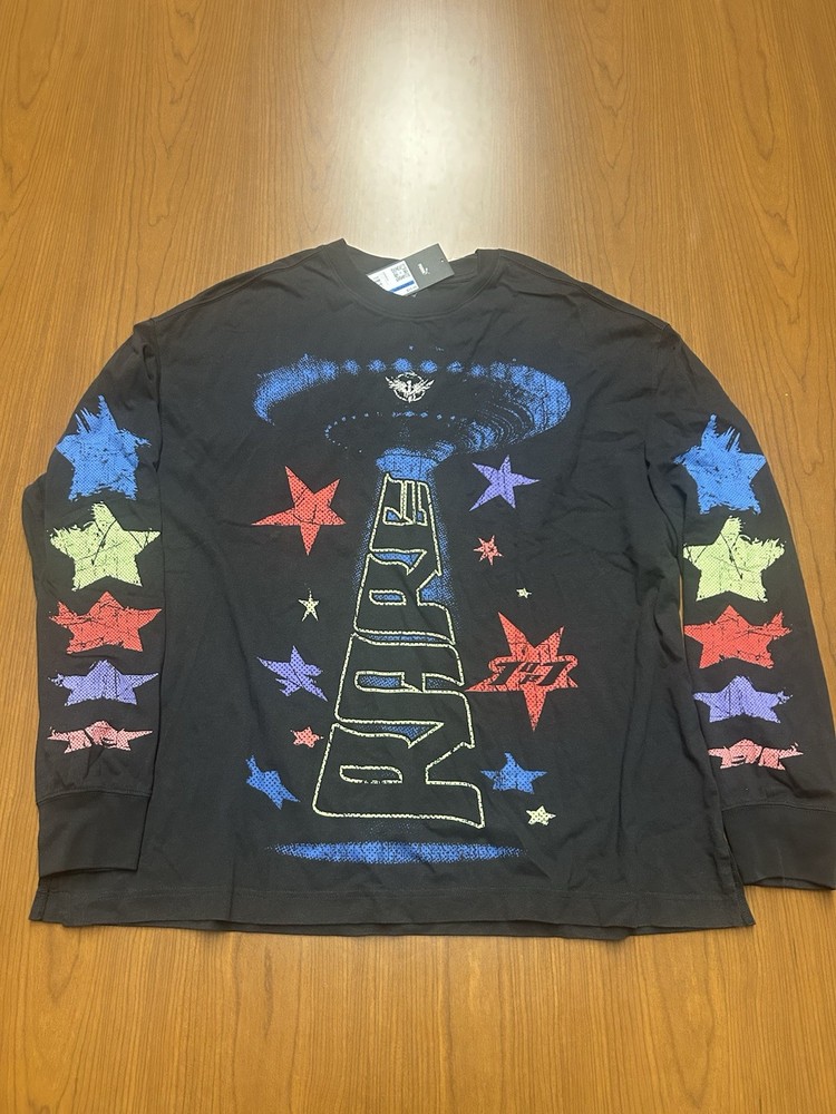 Mens PUMA LaMelo Star Vision Crew Neck Long Sleeve Shirt “Size XL” 632439-01 $55