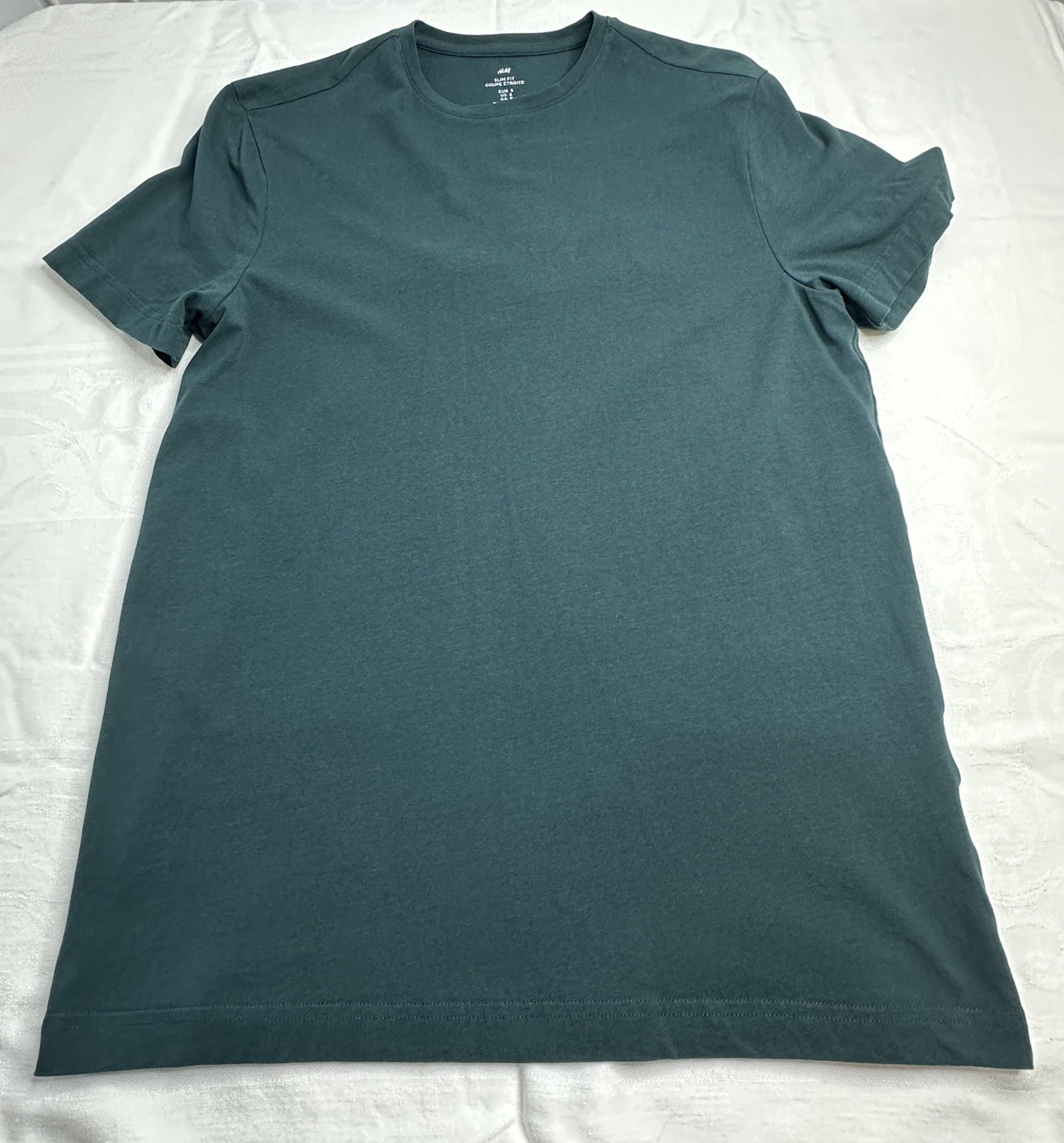 H&M Slim Fit T Shirt Men’s Size Small Emerald Green gallery