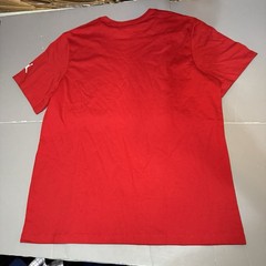 Nike Air Jordan XXL MVP Flight Cursive Script T Shirt Red FN5958-687 Baseball
