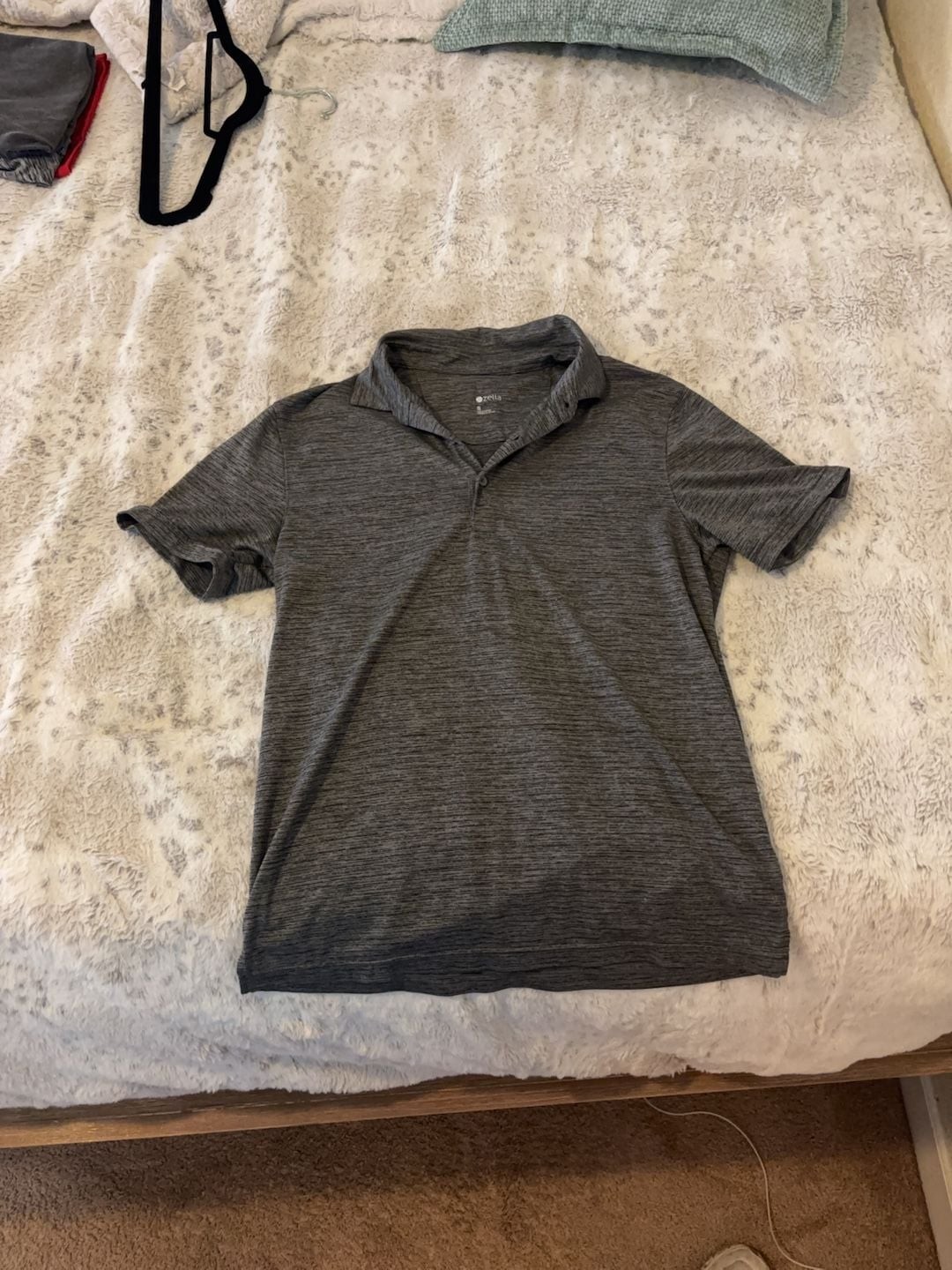 Zella Men’s Performance Space Dye Polo Shirt