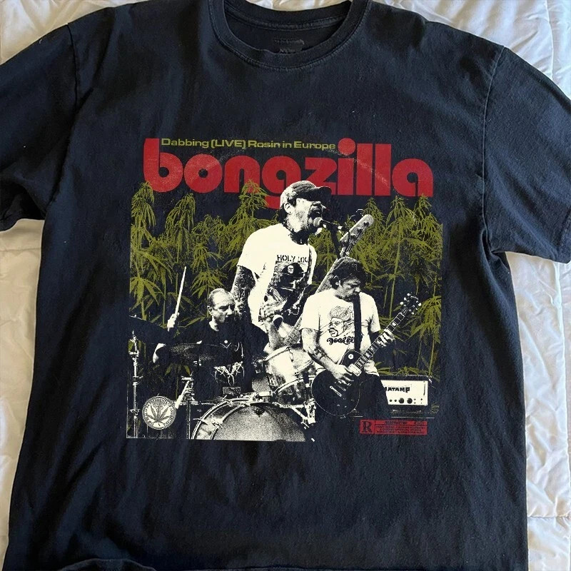 Vintage Bongzilla Band Black Cotton Gift Unisex All size S-5XL T-Shirt HM1666