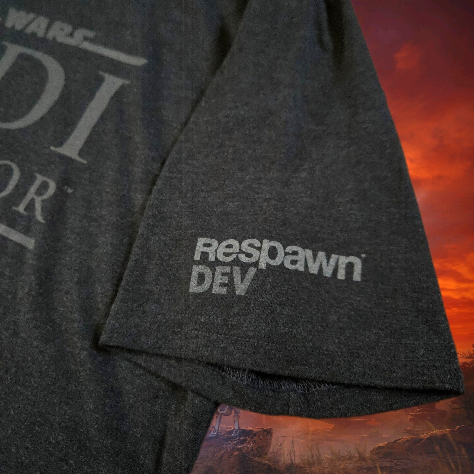 Star Wars Jedi Survivor T-shirt 2023 Respawn Dev Team crew shirt - Mens Medium gallery