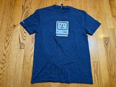 APPLE Software ENGINEER T-SHIRT Gray Small Employee Week of Code 2024 WoC iMac S