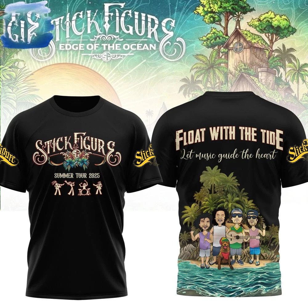 NEW Stick Figure Band Summer Tour 2025 3D T Shirt All Size D2023 gallery