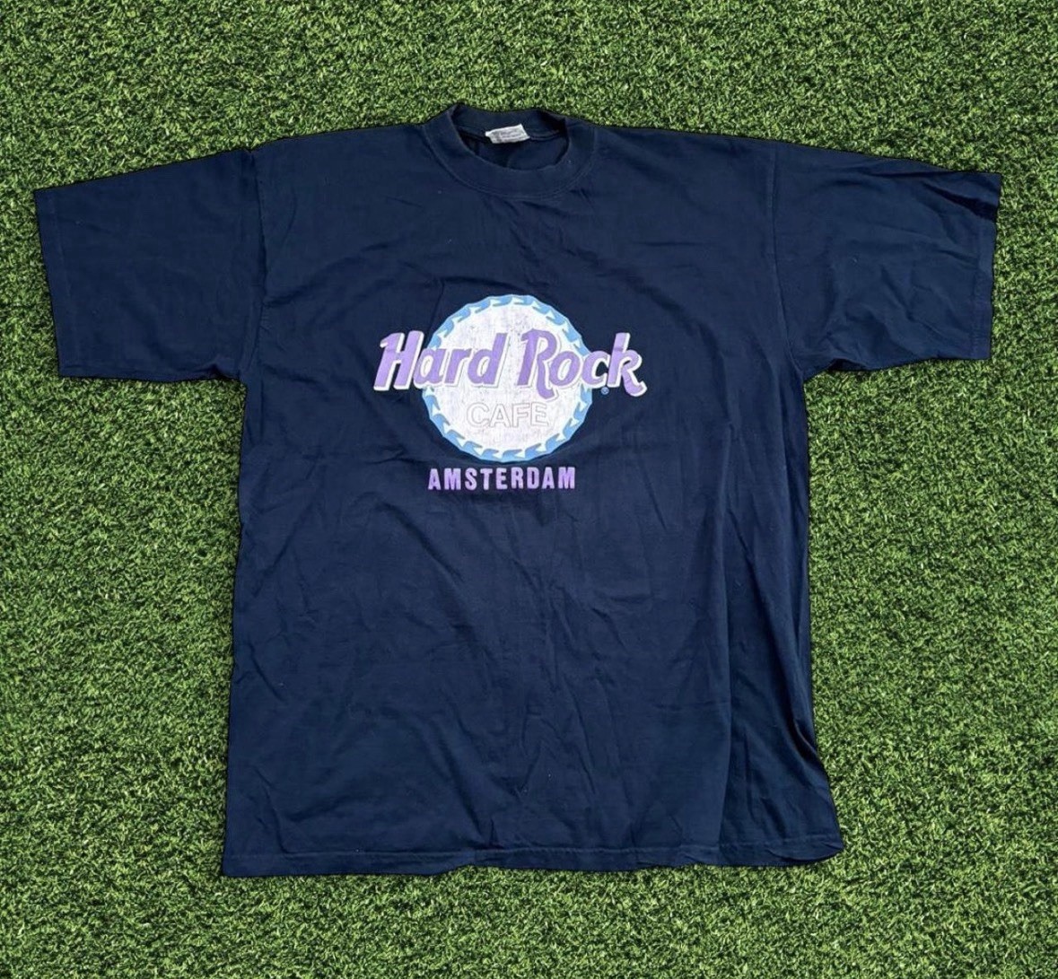 vintage hard rock cafe amsterdam shirt