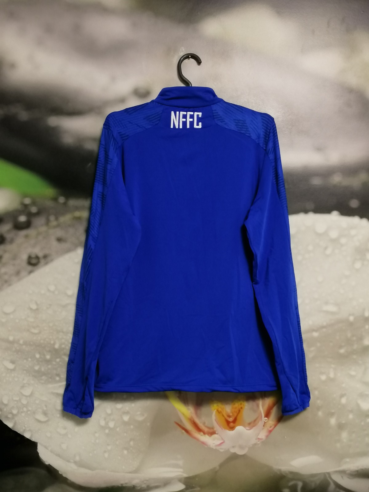 Nottingham Forest 1/4 zip football training jacket Macron size S gallery