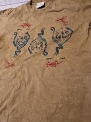 Andrea Bragg Design vintage single stitch graphic t shirt L Made In Canada