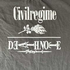 2 Civilregime Death Note Graphic Print brand new never worn