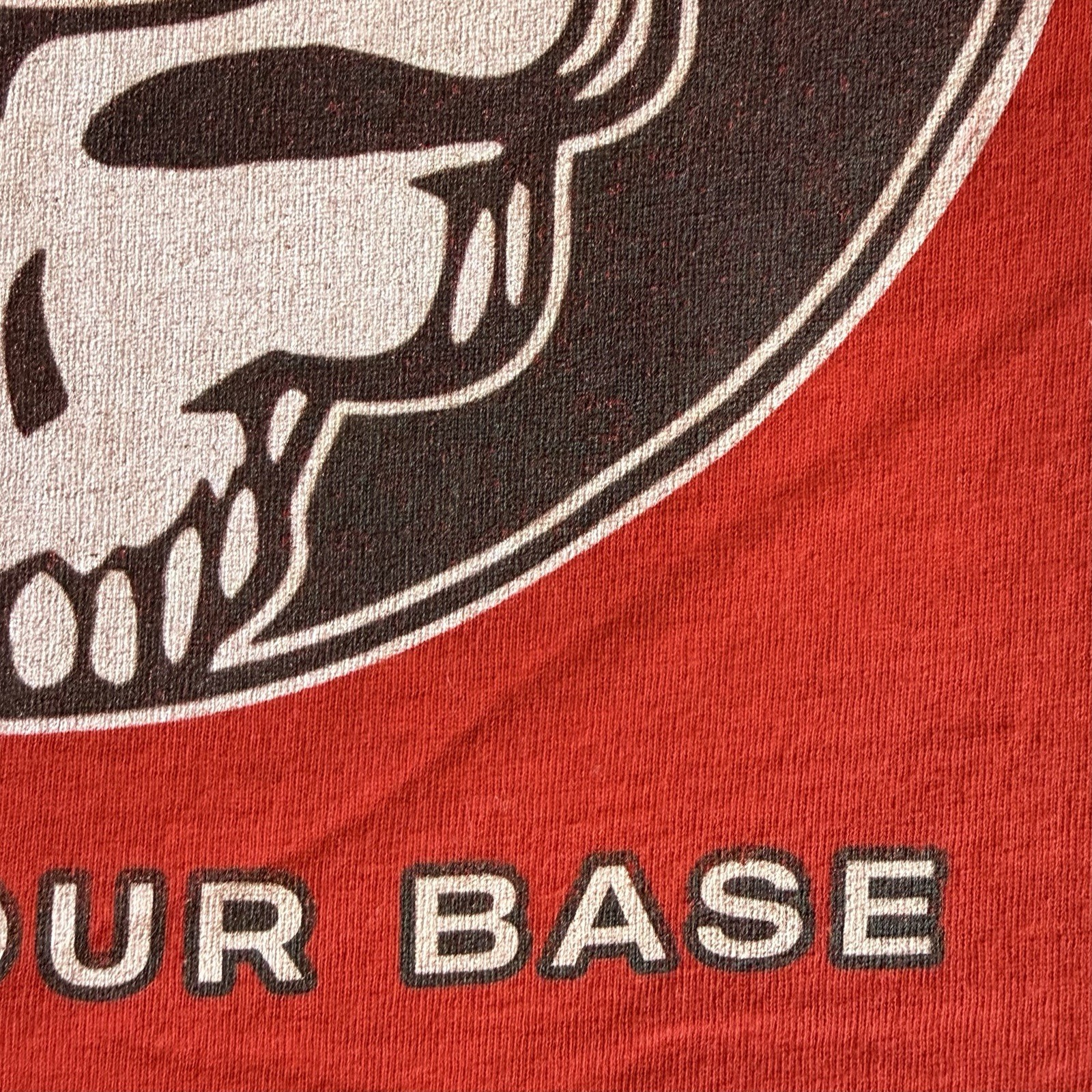 GRATEFUL DEAD CINCINNATI REDS Steal Your Base Mashup T-Shirt. LARGE Preowned NV gallery