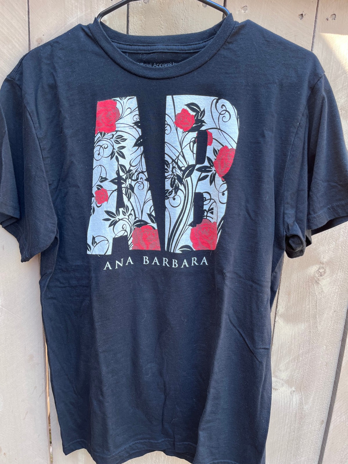 Ana Barbara x BullsEye Graphics BLACK Tshirt – Men’s Sz M