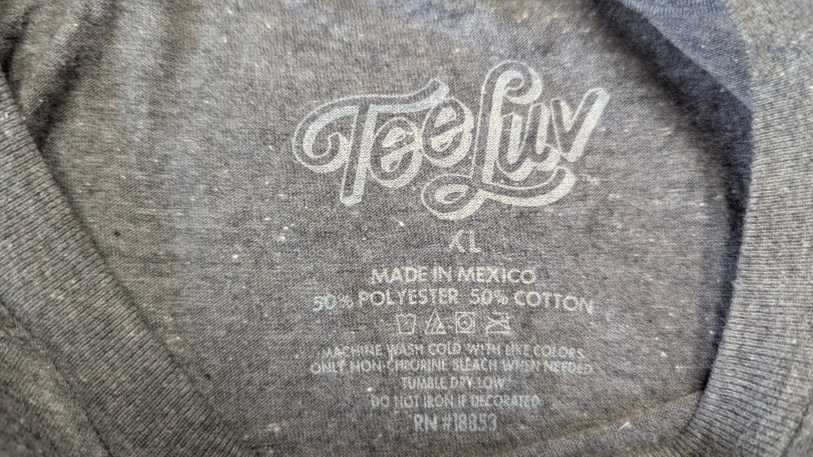 Tee Luv AMERICA'S ORIGINAL DUBBLE BUBBLE Men's T-Shirt Size X-Lg Gray Classic gallery