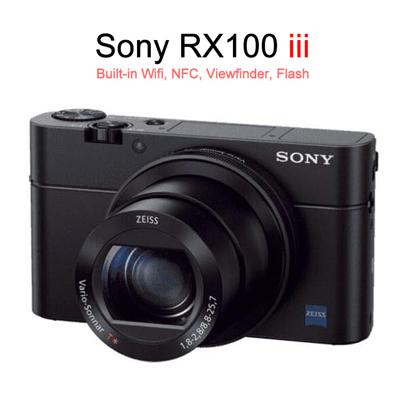 95% New Sony Cyber-shot DSC-RX100 III M3 Digital Camera with Wifi NFC ViewFinder