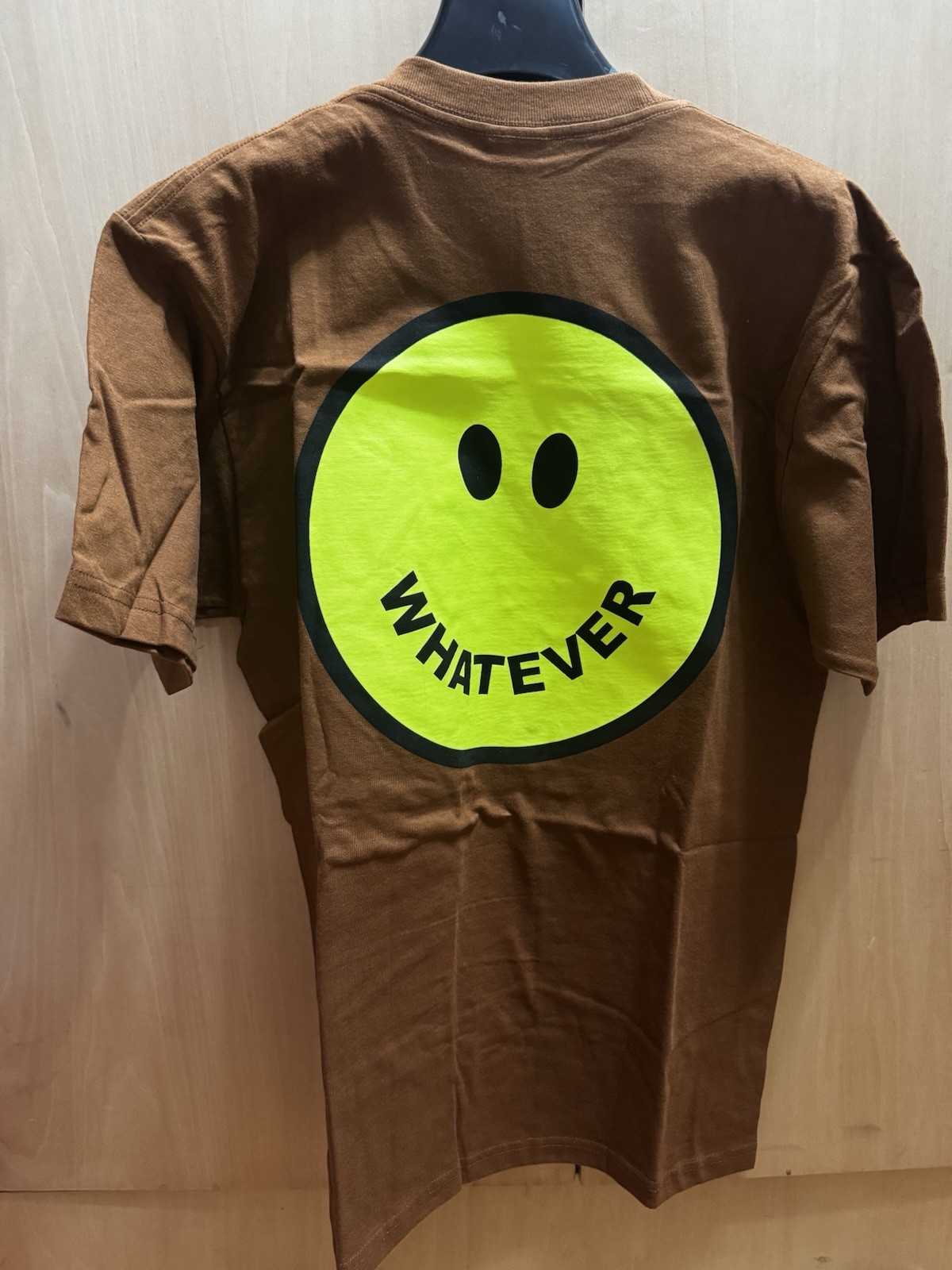 SUPREME WHATEVER TEE Brown SIZE M DEADSTOCK WITH TAG Medium SS16 2016 gallery