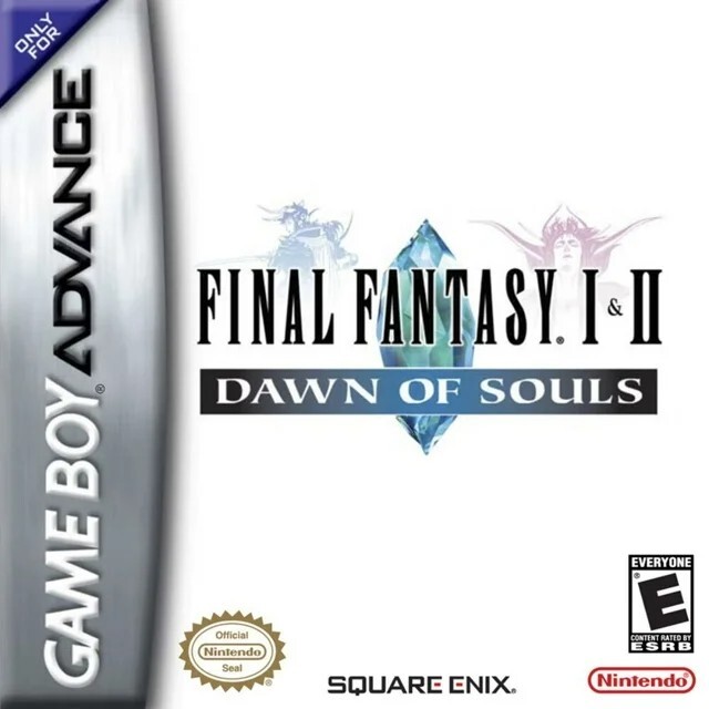 Final Fantasy 1 and 2 Dawn of Souls GBA Video Game Gameboy Advance 2004