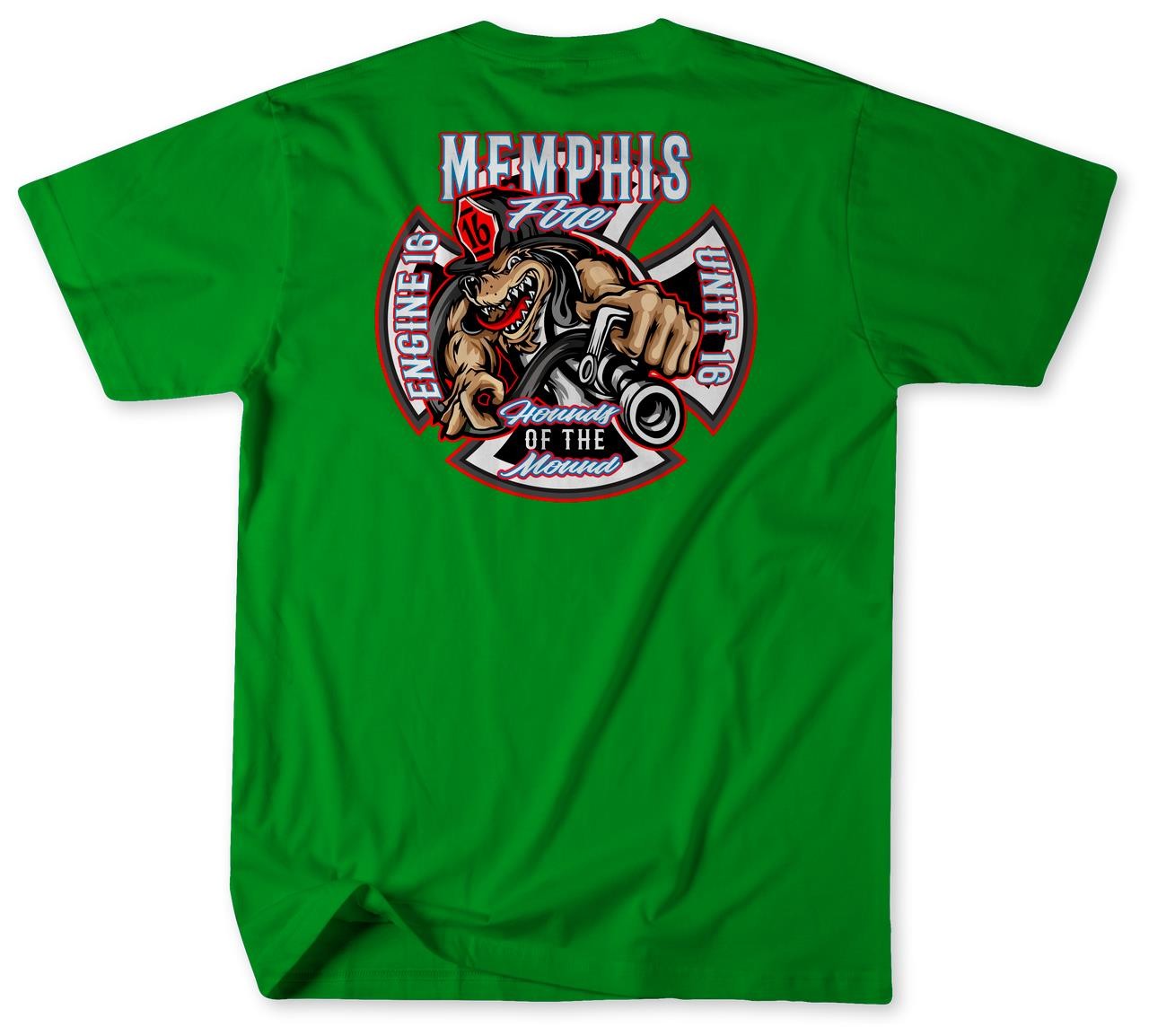 Unofficial Memphis Fire Services Station 16 Shirt v1