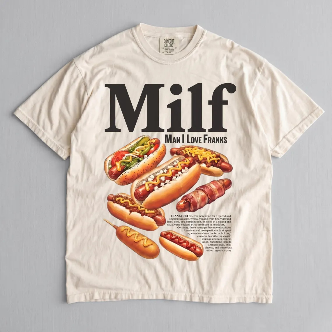 Man I Love Franks Shirt, Funny Hot Dog T-Shirt, Summer Cookout Graphic Tee