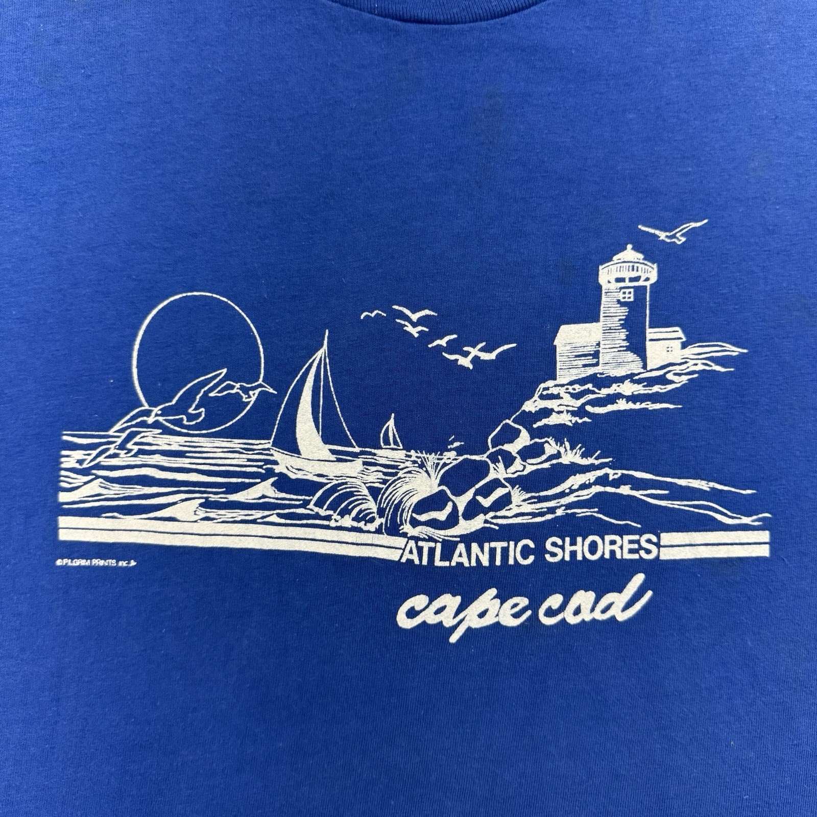 Vintage Cape Cod Lighthouses T-Shirt XL Massachusetts Souvenir Graphic Distress gallery