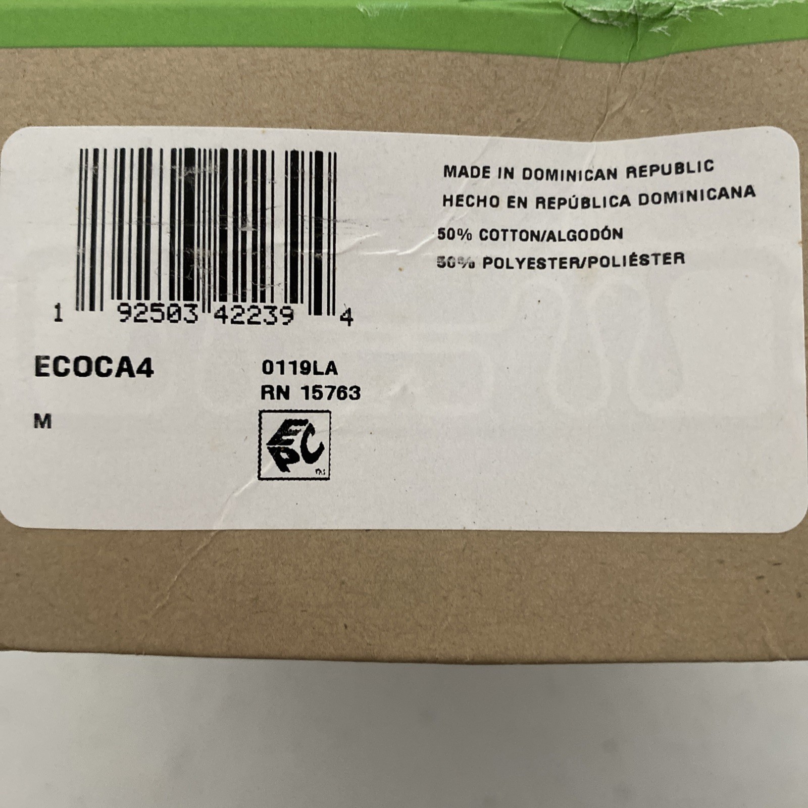 4 Pack Hanes Ecosmart Men's T-Shirts Short Sleeve Size Medium New gallery