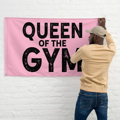 Custom Gym Flag – Workout Motivation Tapestry
