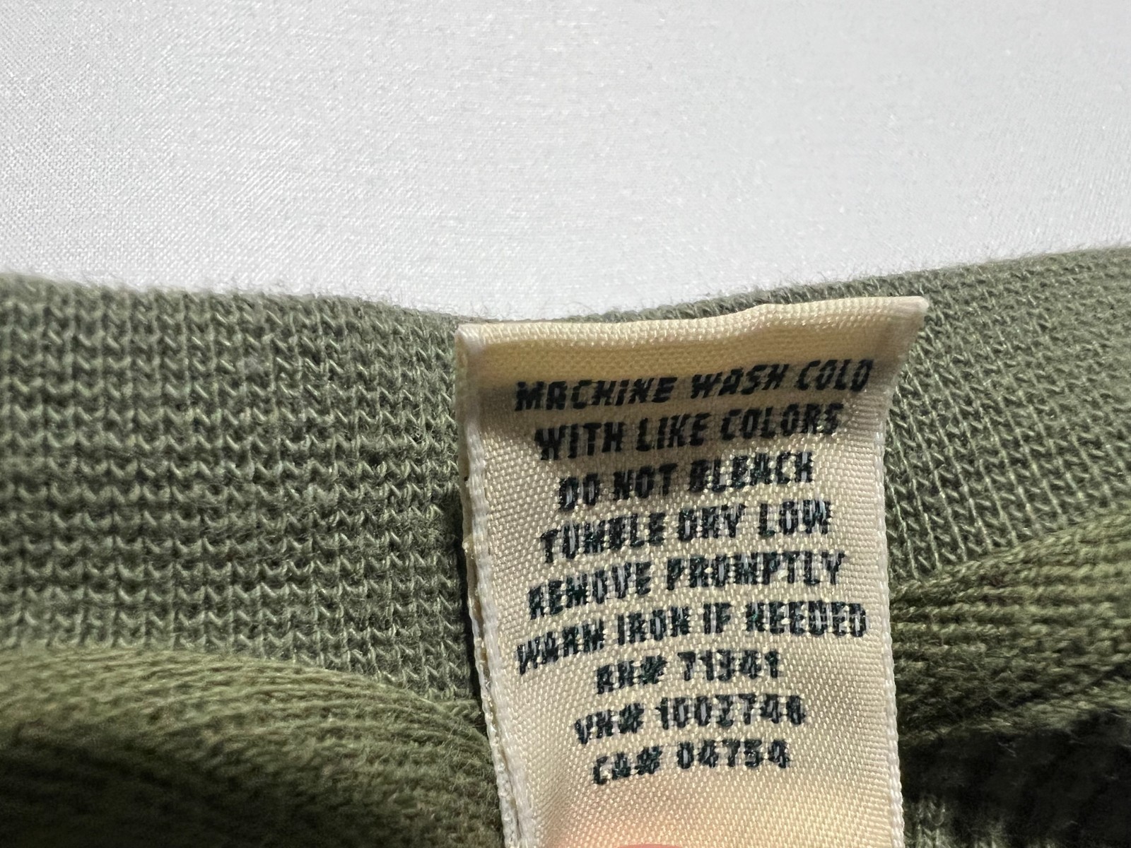 LL Bean Thermal Henley Shirt Mens 3XLT Green Chunky Waffle Knit Y2K Big & Tall gallery