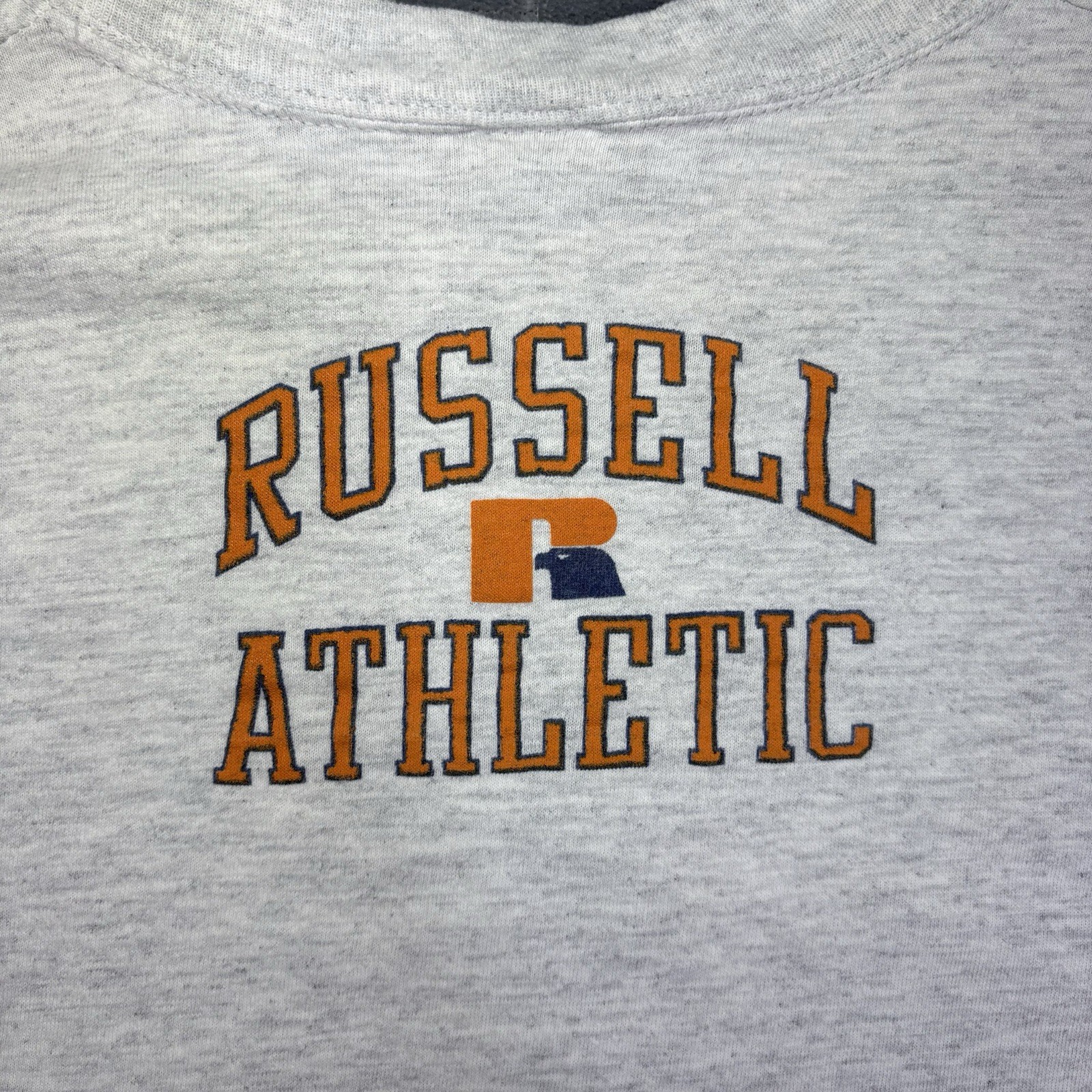 Vtg 90s Tennessee Volunteers T Shirt L Russell Athletic Back Print Distressed gallery