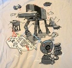 Star Wars T-Shirt Console Wars Xbox Playstation Nintendo Loot Crate NWOT M