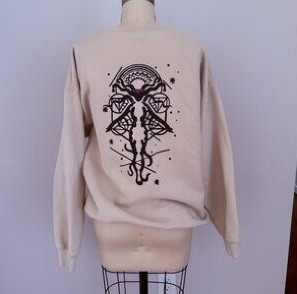 Gildan Scarlet Witch Sweatshirts White Beige Fandom Core Size Large gallery