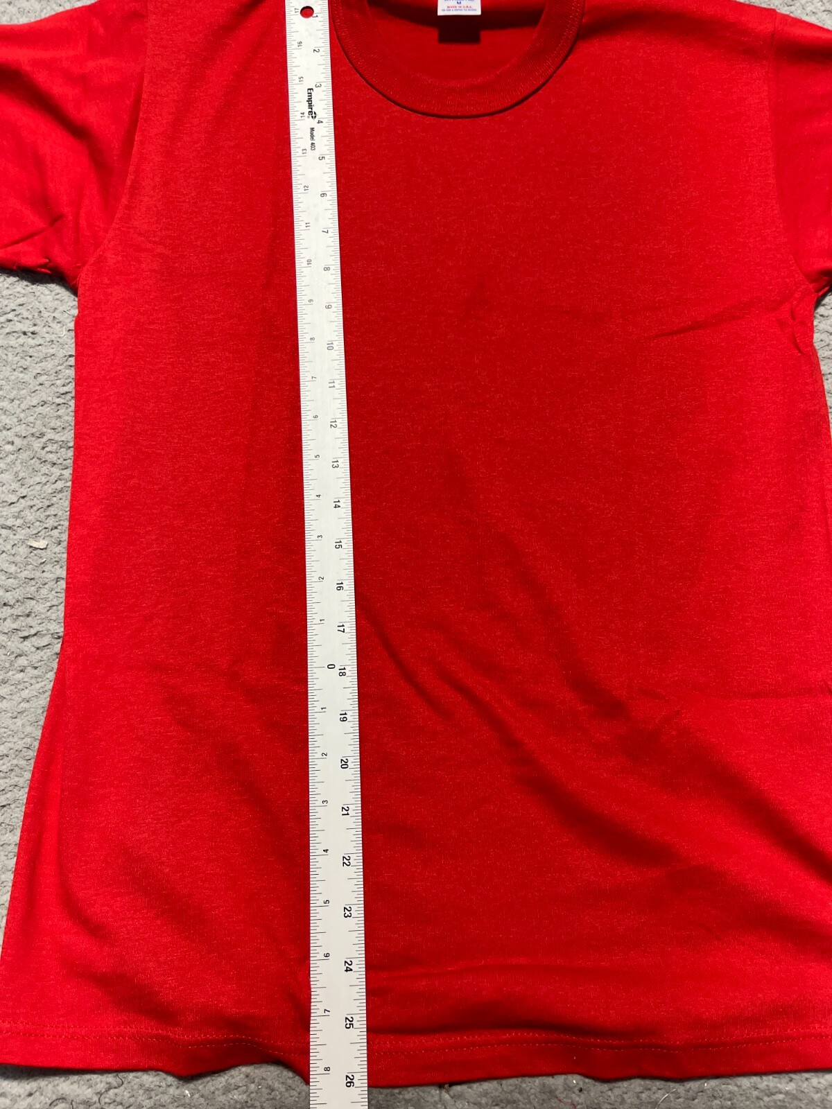 Vintage Rawlings Mens T Shirt Medium Red Single Stitch VINTAGE Made in USA 80s gallery