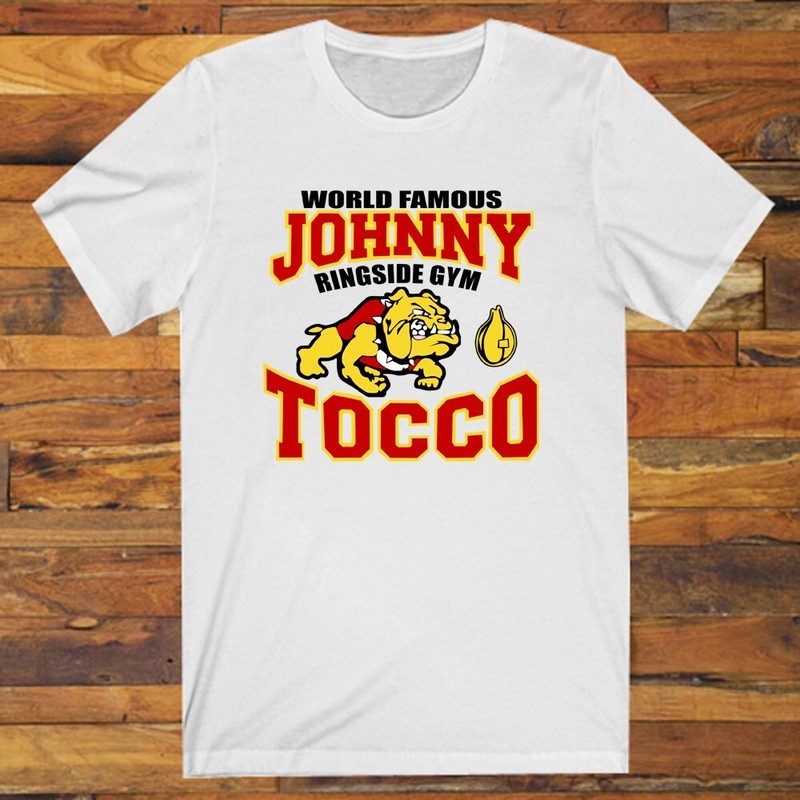 Johnny Tocco’s Ringside Gym Men’s White S-5XL