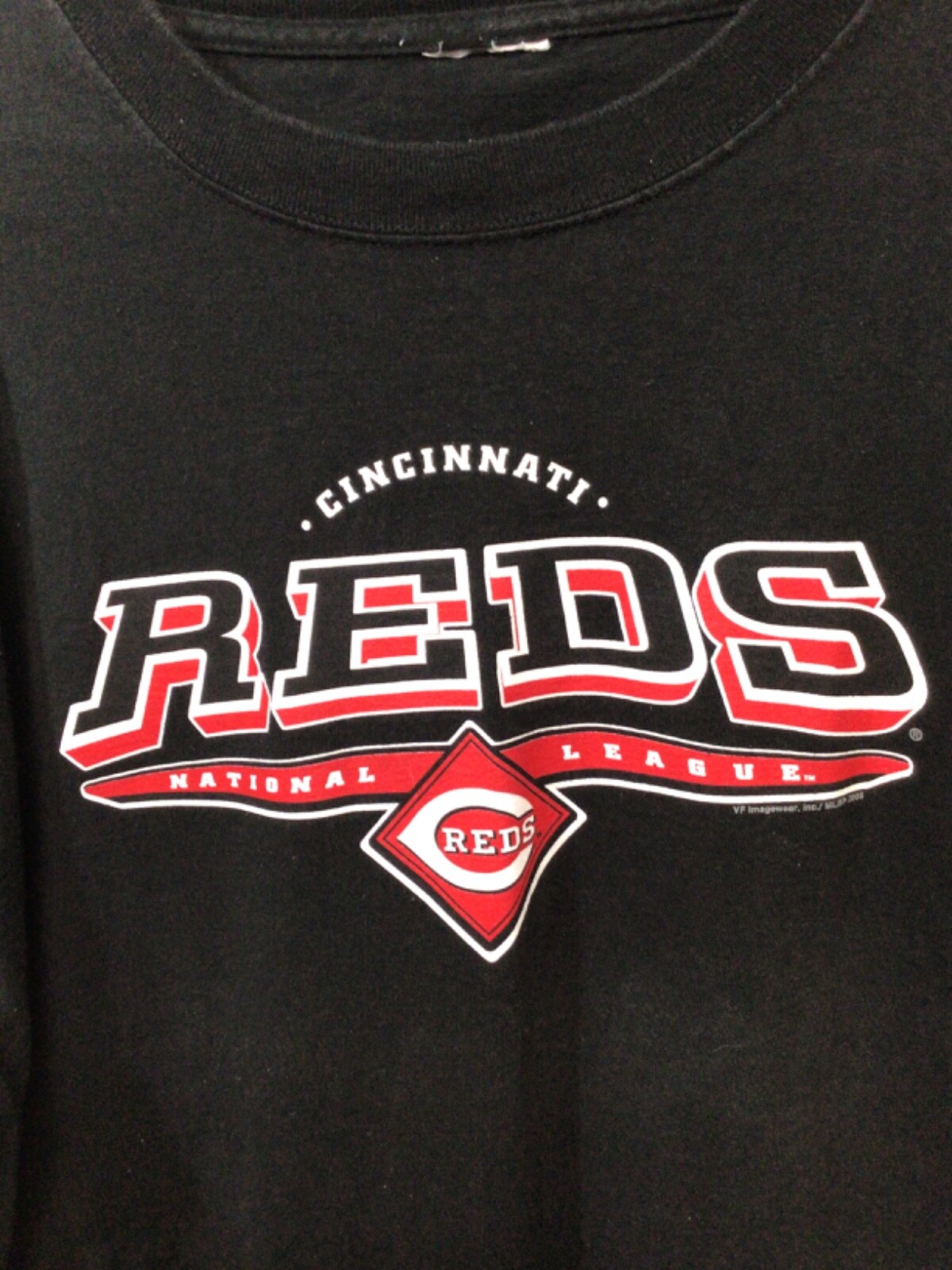 Cincinnati Reds 2005 Black XL Cotton T Shirt gallery