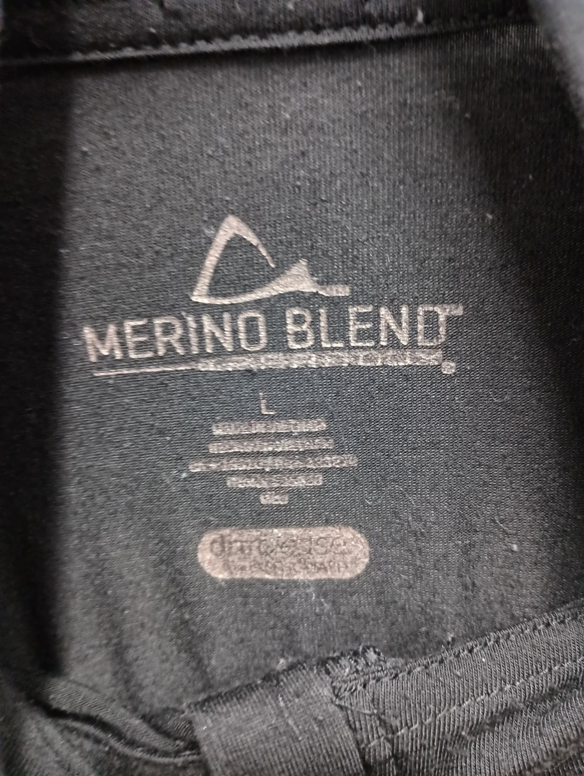 Paradox Base Layer Top Mens Large Black Wool Blend Dry Release Long Sleeve gallery