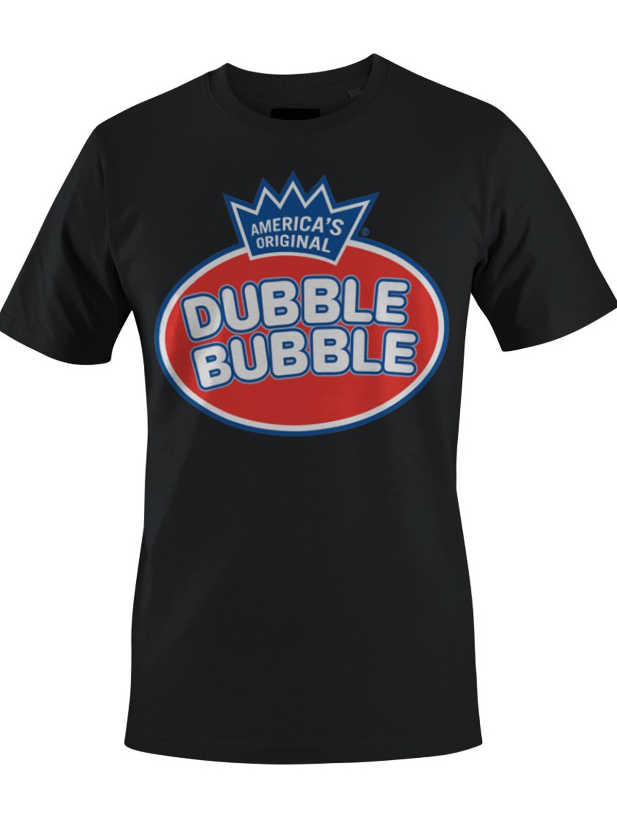 Officially Licensed Dubble Bubble Logo Men’s T-shirt