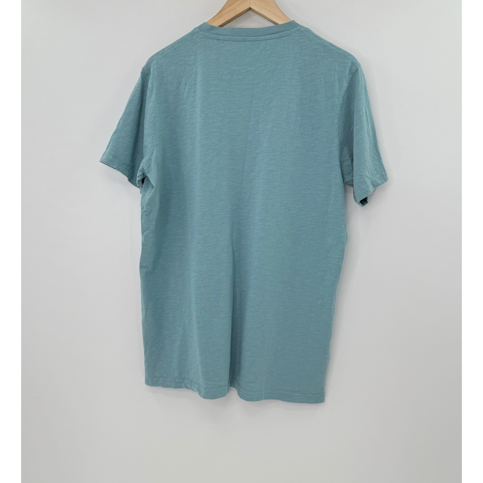 Mountain Warehouse Men's Henley Shirt Turquoise Organic Cotton Sz L Sustainable gallery