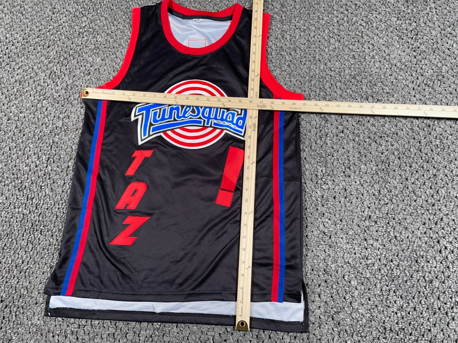 Retro Space Jam Tasmanian Devil Basketball Jersey Adult Medium Tune Squad gallery