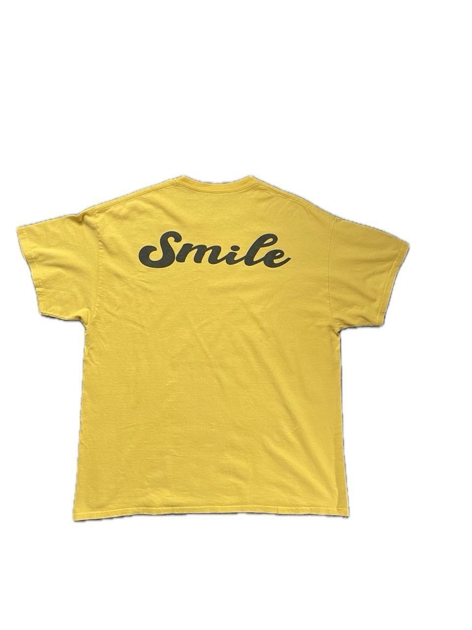 Vanguard VG XOG yellow smiley face graphic tee Size L gallery