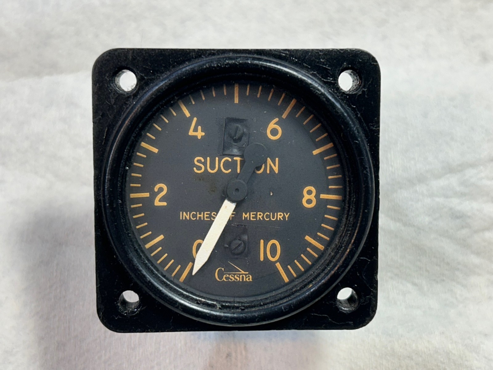 Suction Gauge Type F-4 with “CESSNA” Logo