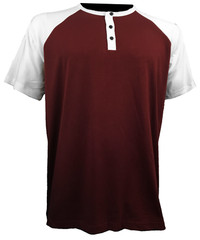 Styllion Big and Tall – Men’s Raglan Henley Baseball Shirts – Heavy Weight RHSS