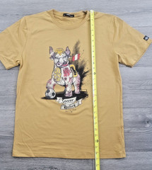 Peruvian Design Shirt Unisex Size M *** Pucara Bull Torito – Peruvian Cotton
