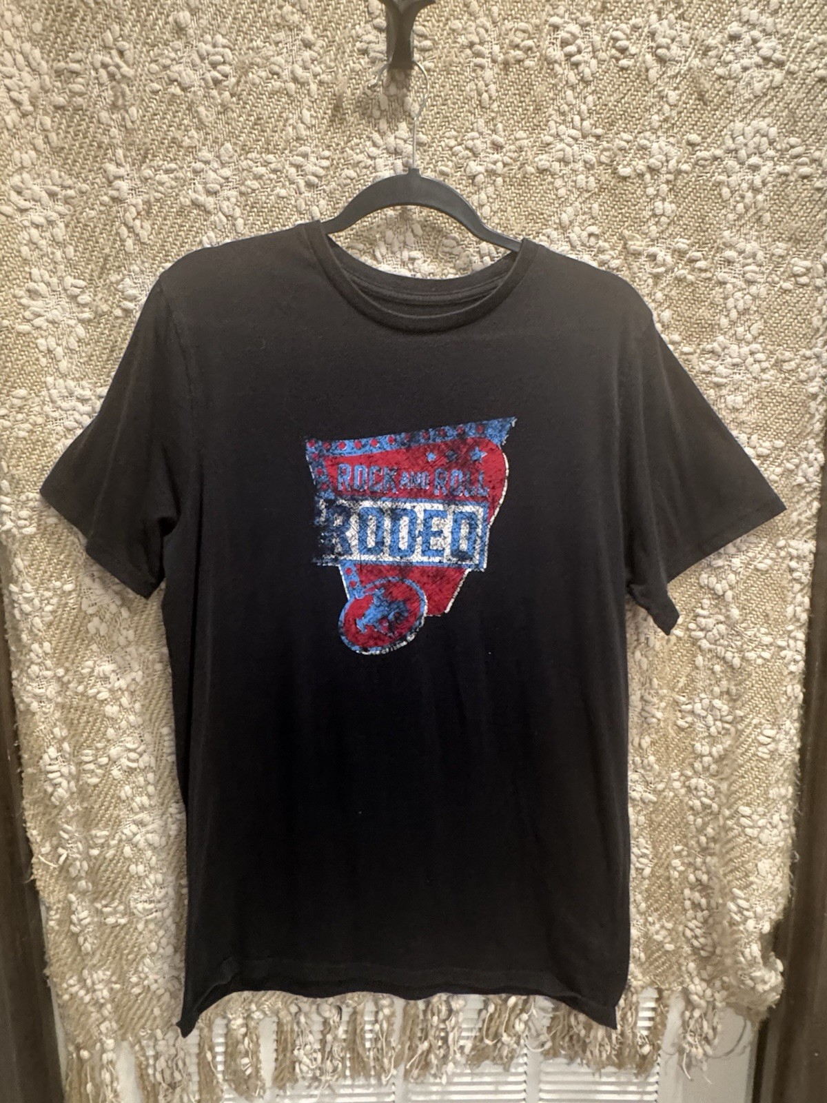 Rock & Roll Cowboy Men’s Black Western Graphic T-Shirt Sz XXL gallery