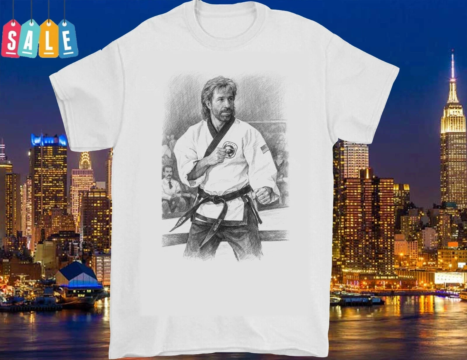 CHUCK NORRIS 2026 Signed Tribute T-Shirt S-5XL Gift For Fan HM1664